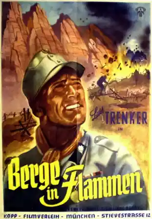 Berge in Flammen