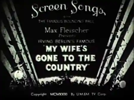 My Wife's Gone to the Country