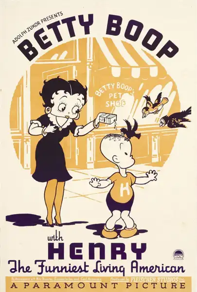 Betty Boop with Henry the Funniest Living American