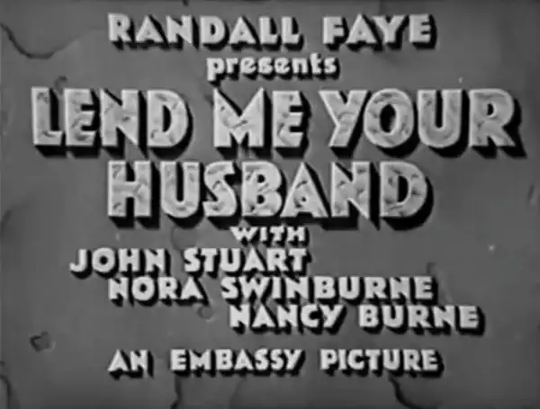 Lend Me Your Husband
