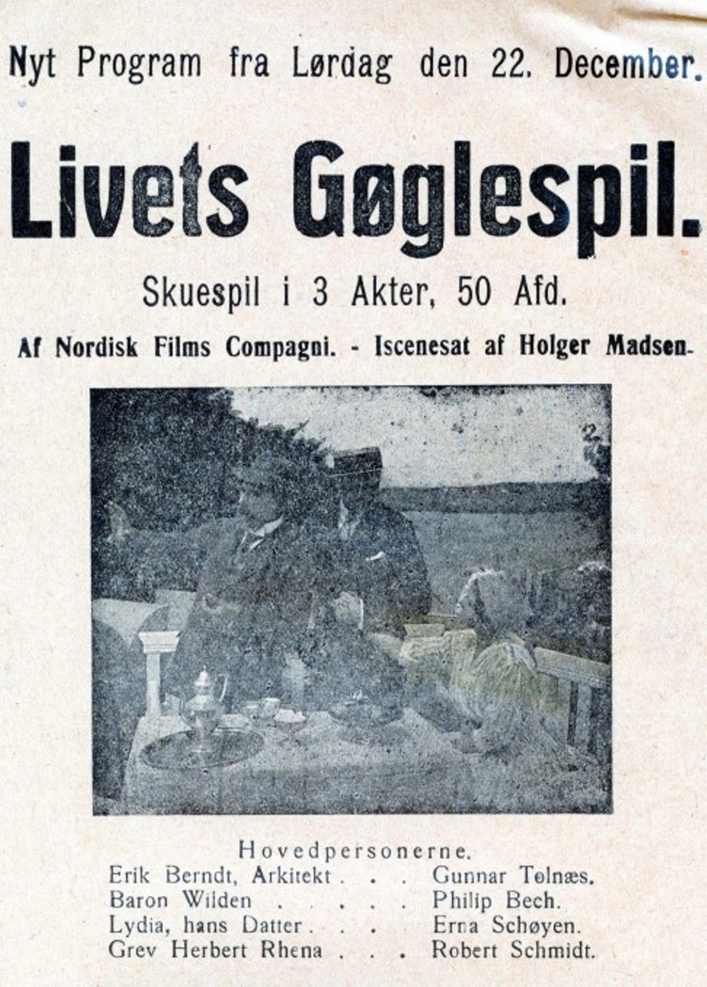 Livets Gøglespil scene