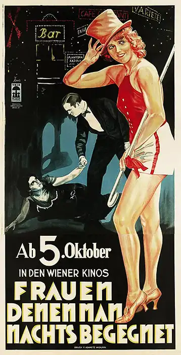 Die Dame in Schwarz