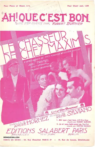 Le chasseur de chez Maxim's