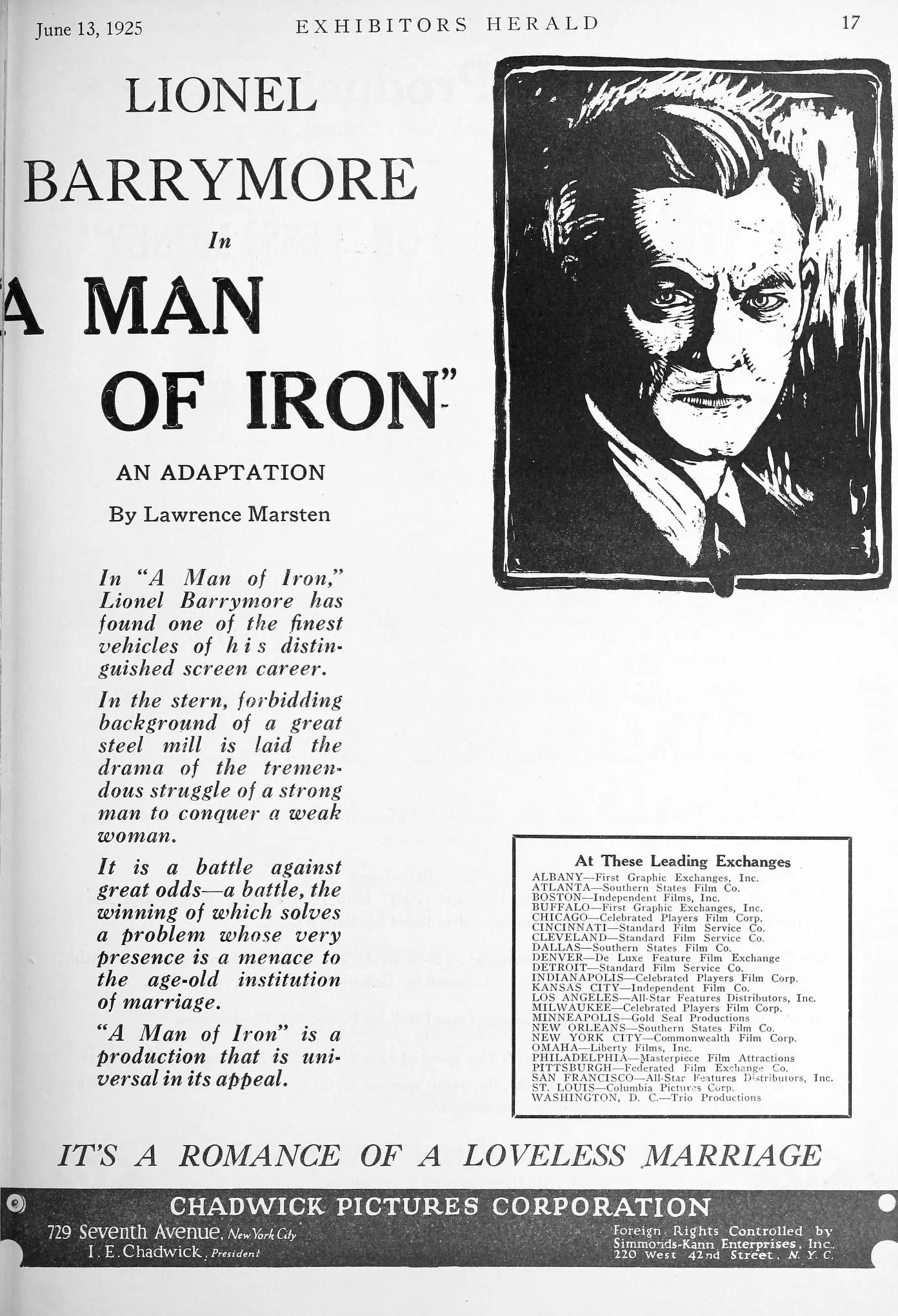 A Man of Iron scene