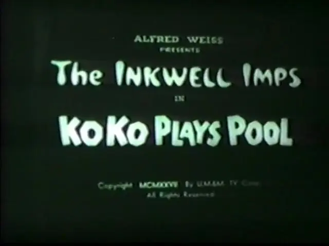 Ko-Ko Plays Pool