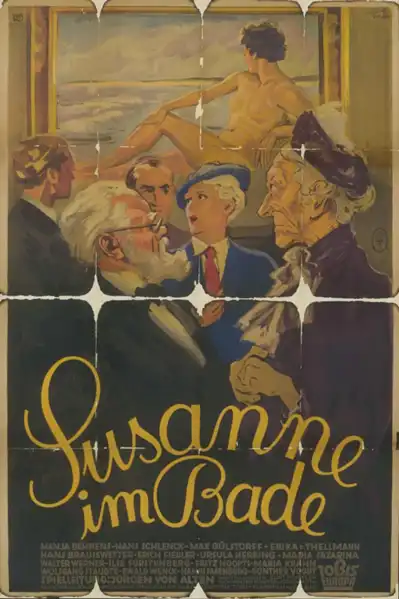 Susanne im Bade