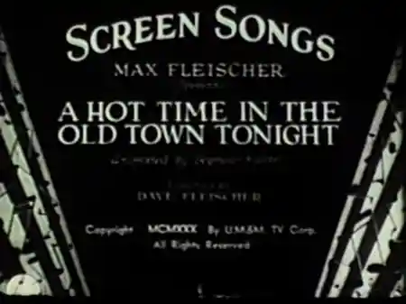 A Hot Time in the Old Town Tonight