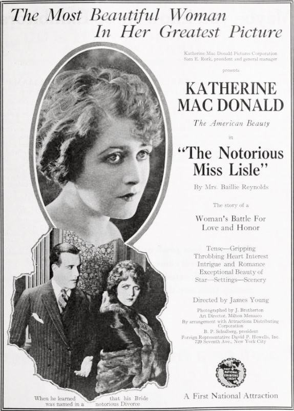 The Notorious Miss Lisle