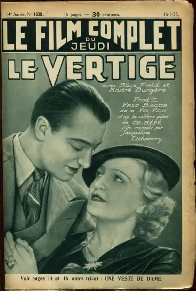 Le vertige (1935)