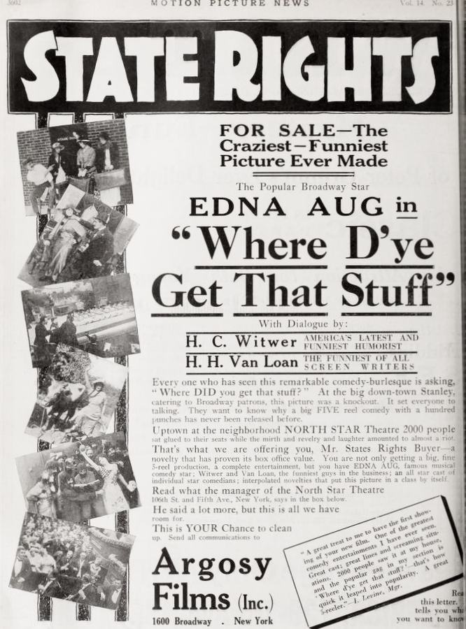 Where D'Ye Get That Stuff?