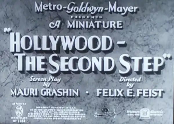 Hollywood - The Second Step