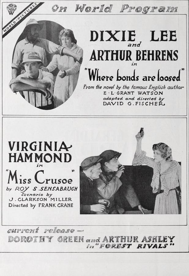 Miss Crusoe scene