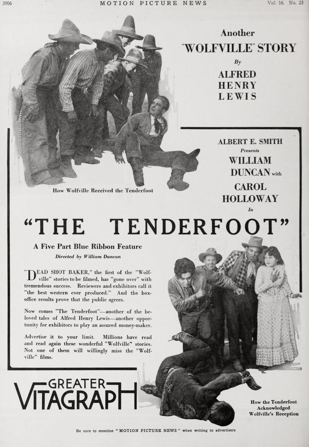 The Tenderfoot scene