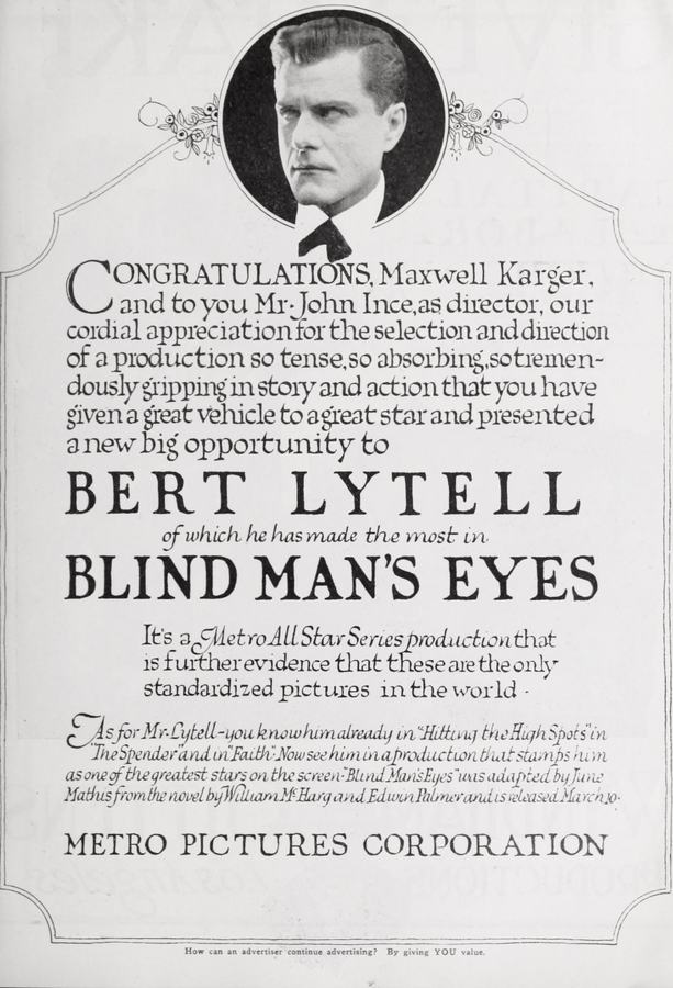 Blind Man's Eyes scene