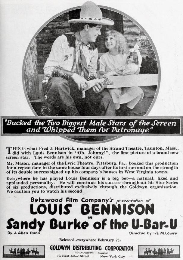Sandy Burke of the U-Bar-U