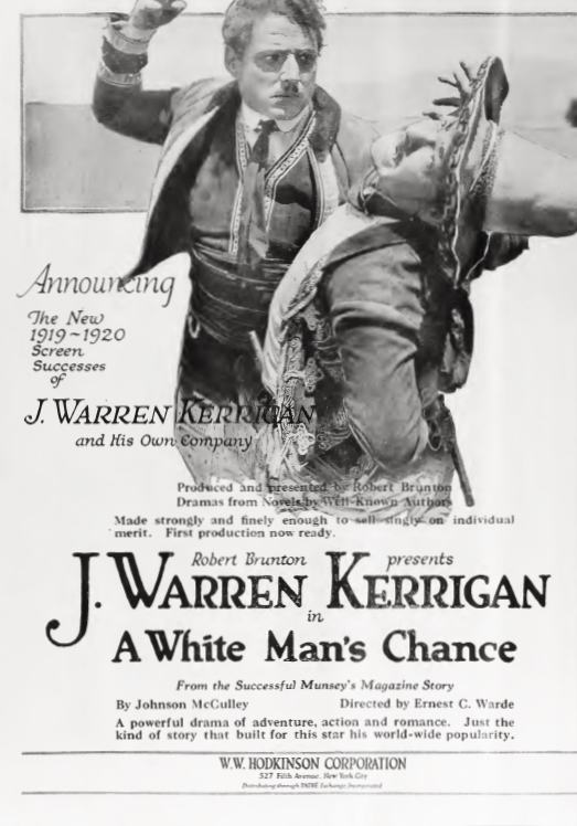 A White Man's Chance