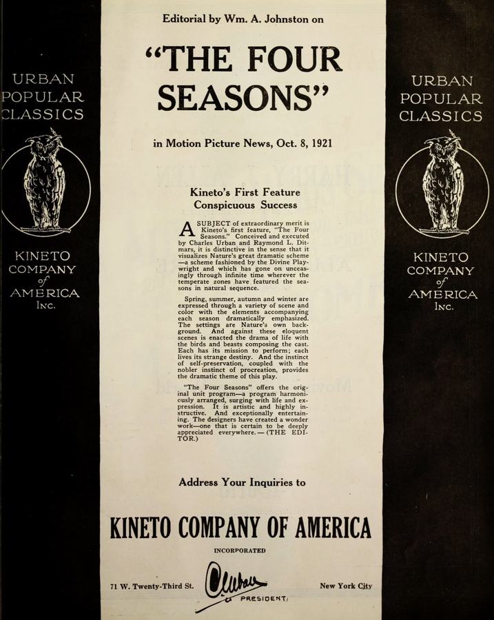 The Four Seasons scene