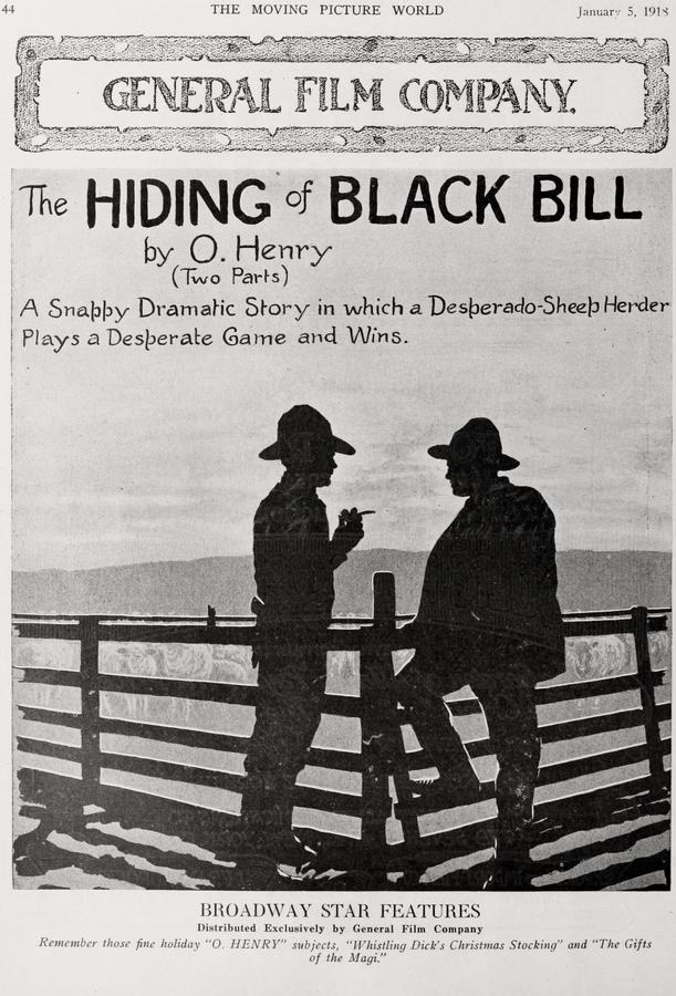 The Hiding of Black Bill scene