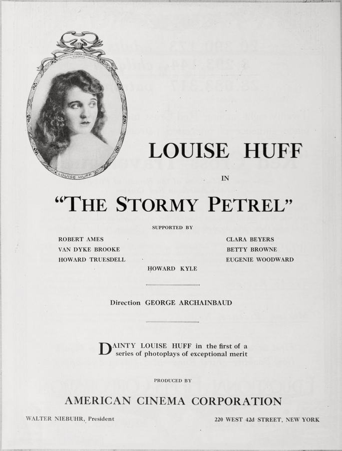 The Stormy Petrel scene