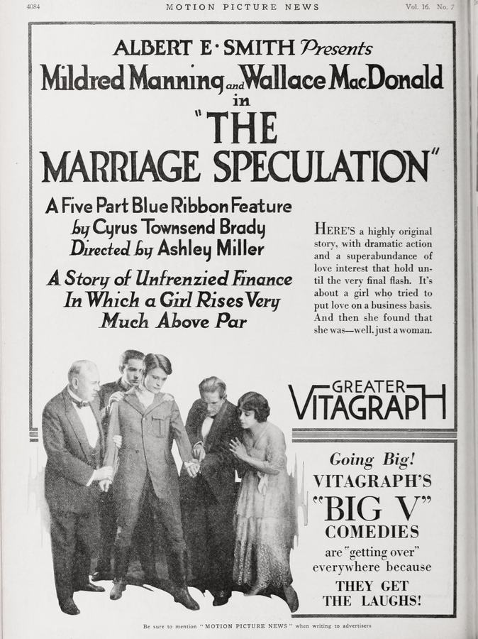 The Marriage Speculation