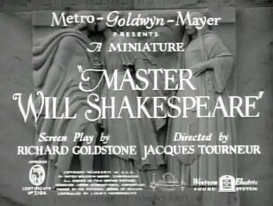 Master Will Shakespeare