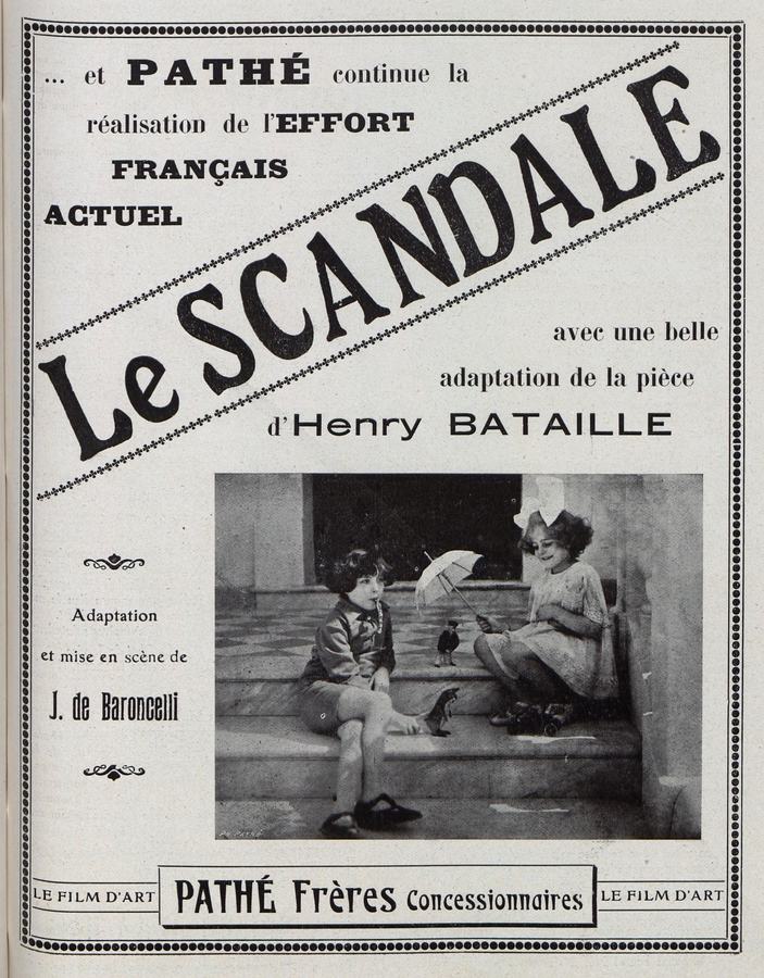 Le scandale scene
