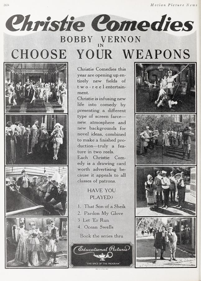 Choose Your Weapons