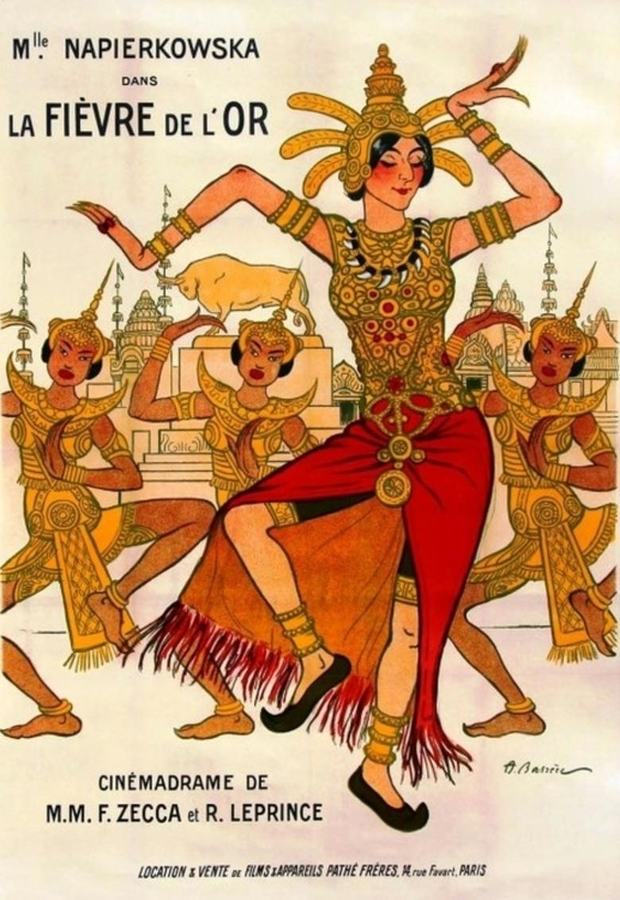 La fièvre de l'or scene