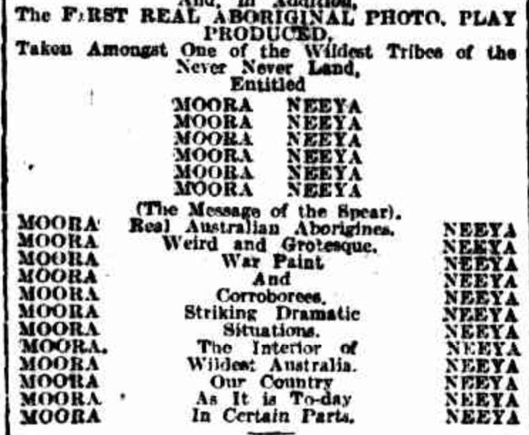 Moora Neya, or The Message of the Spear scene