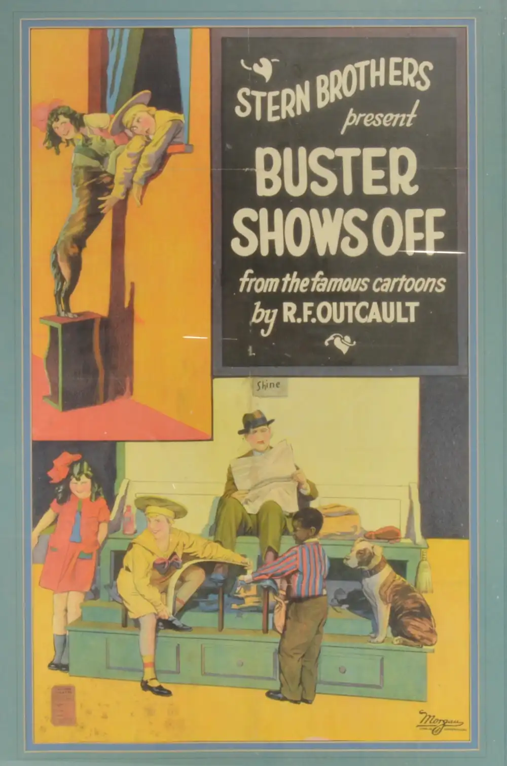 Buster Shows Off