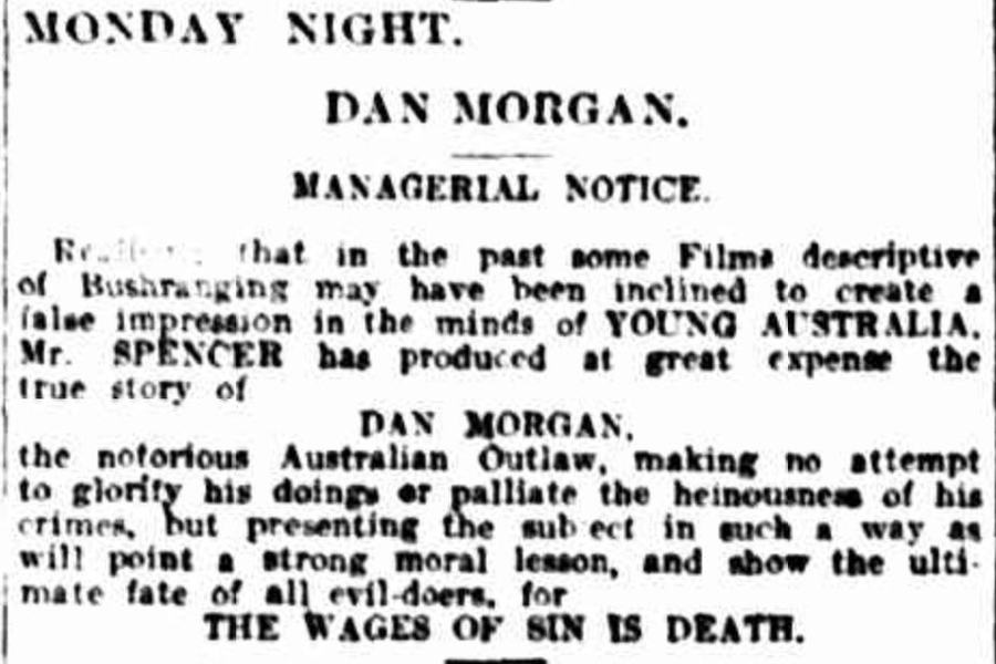 Dan Morgan scene