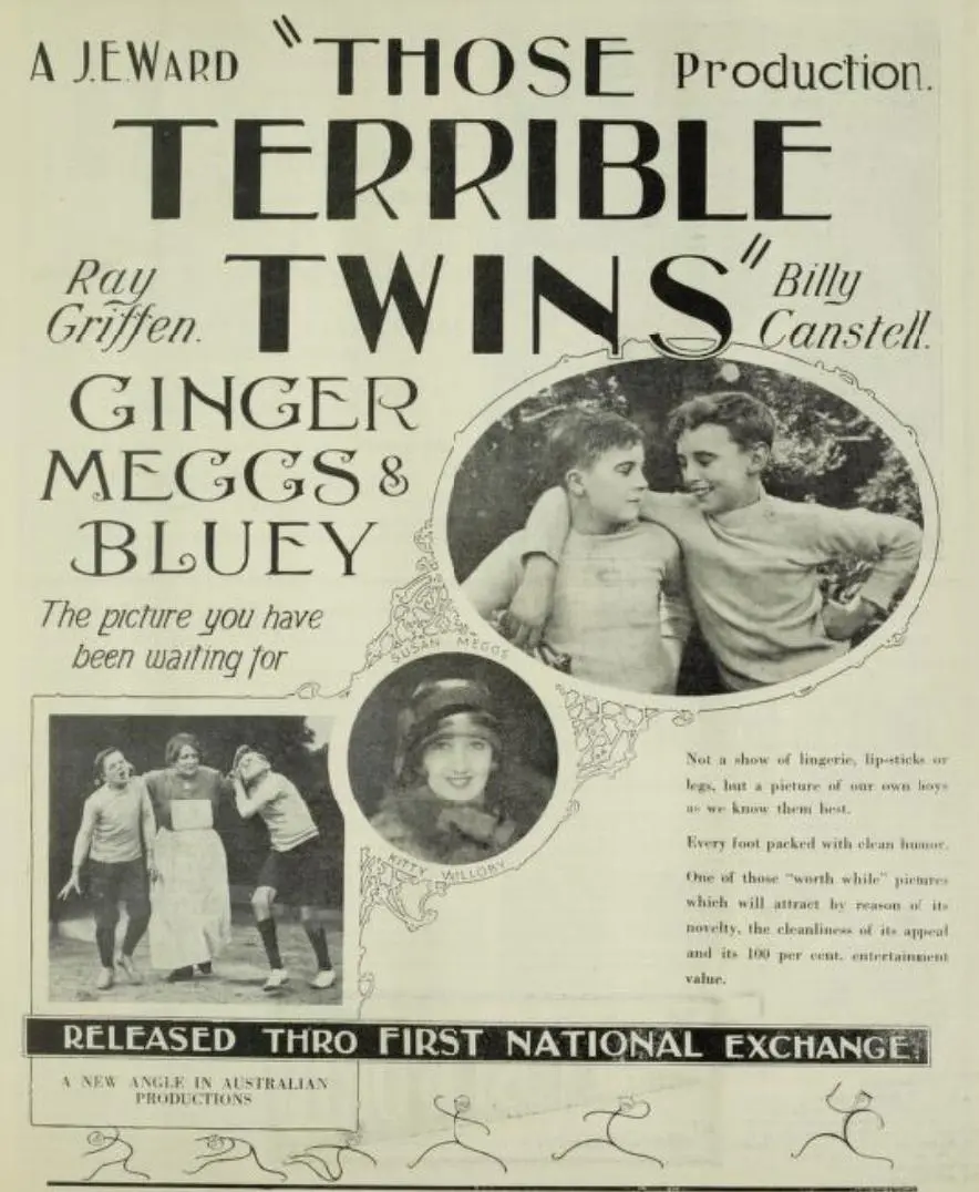 Those Terrible Twins Ginger Meggs and Bluey.