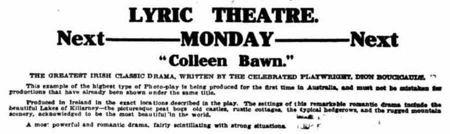 The Colleen Bawn scene