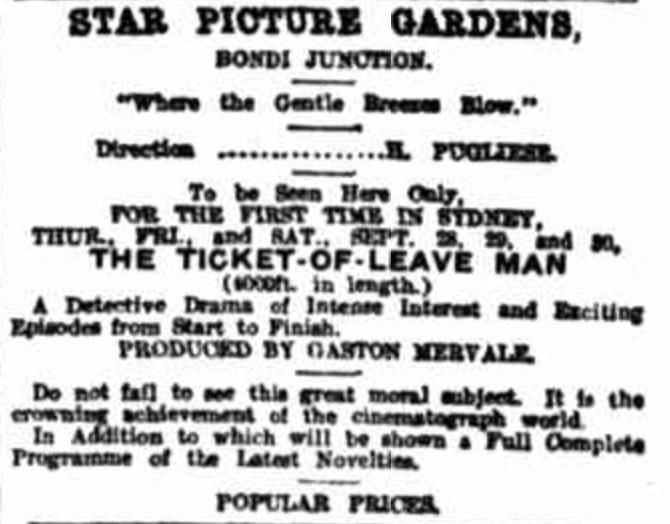 The Ticket of Leave Man scene