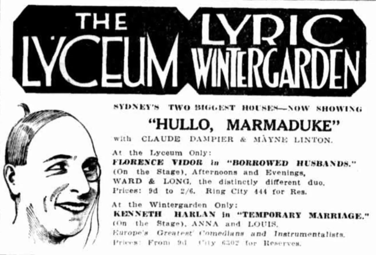 Hullo Marmaduke scene