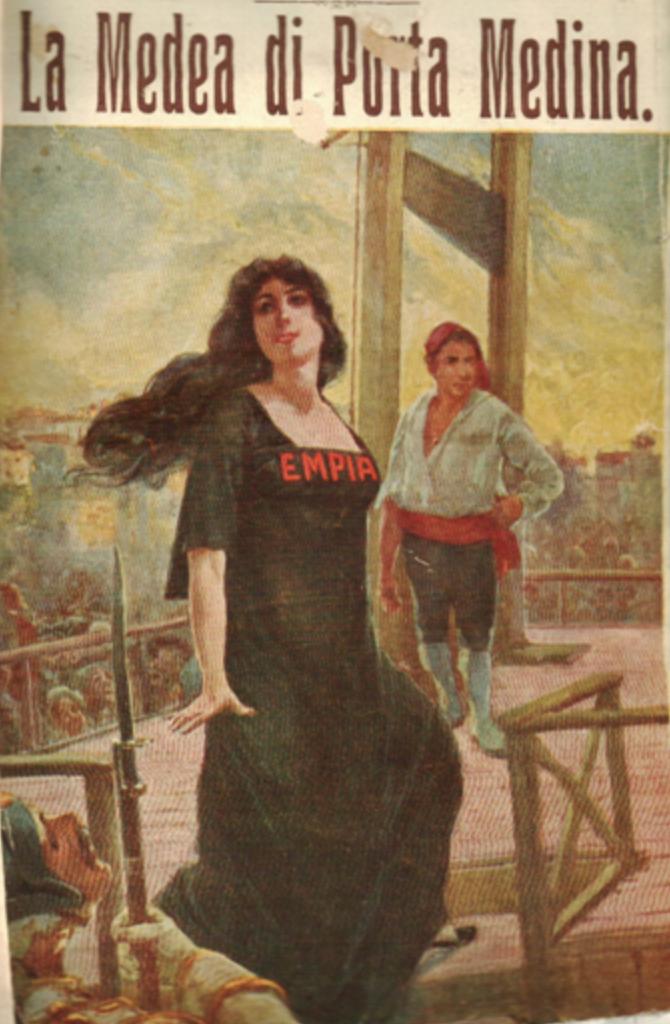 Medea di Portamedina scene