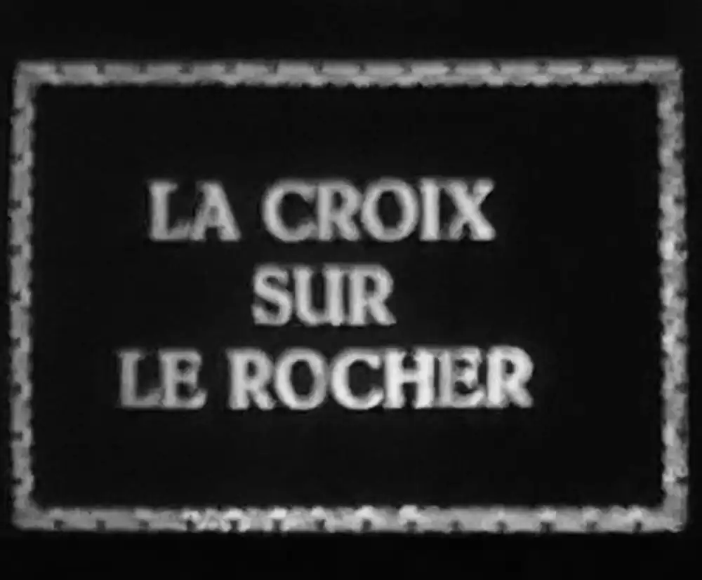 La croix sur le rocher