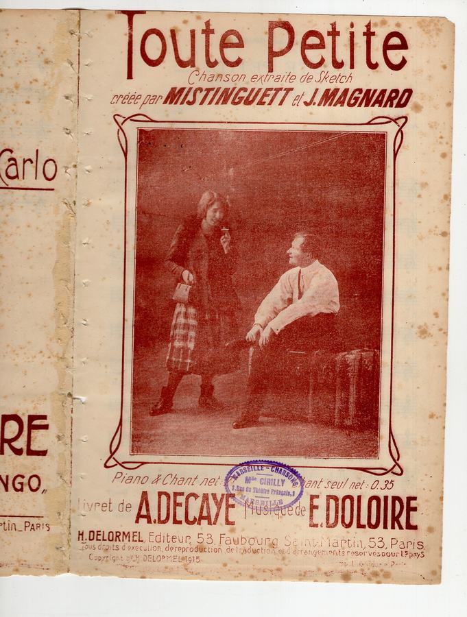 Mistinguett détective scene