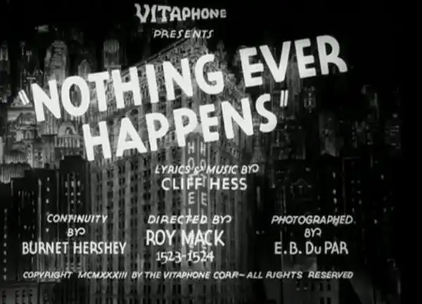 Nothing Ever Happens