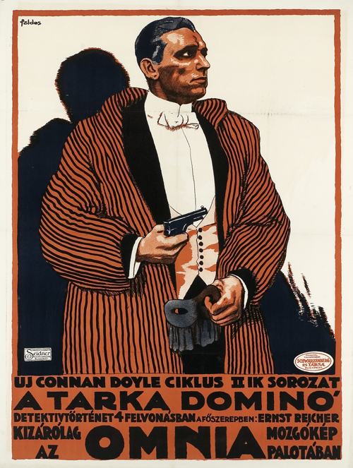 Der gestreifte Domino