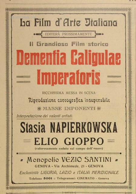 La tragica fine di Caligula imperator