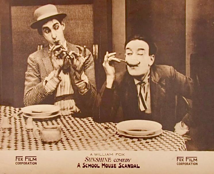 A Schoolhouse Scandal scene