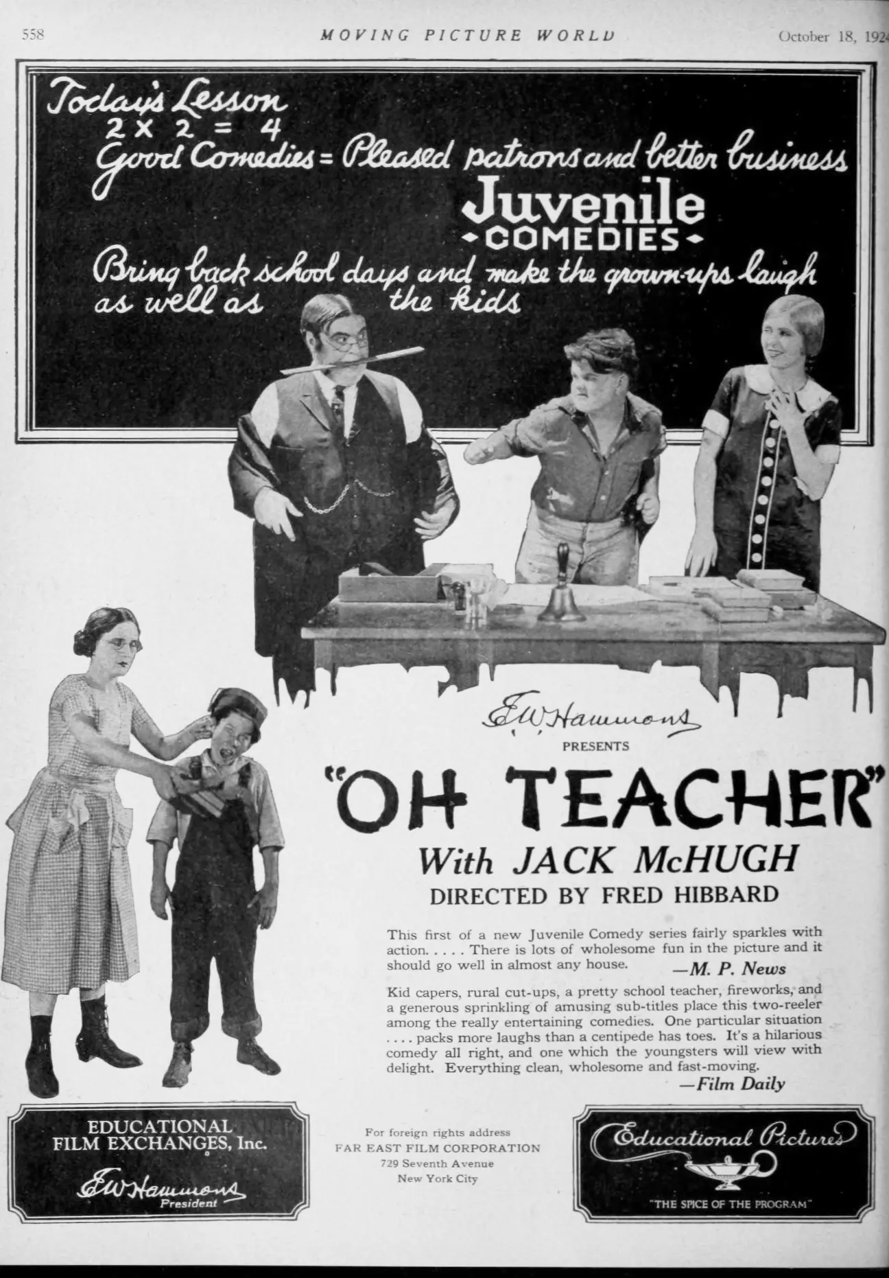 Oh, Teacher!