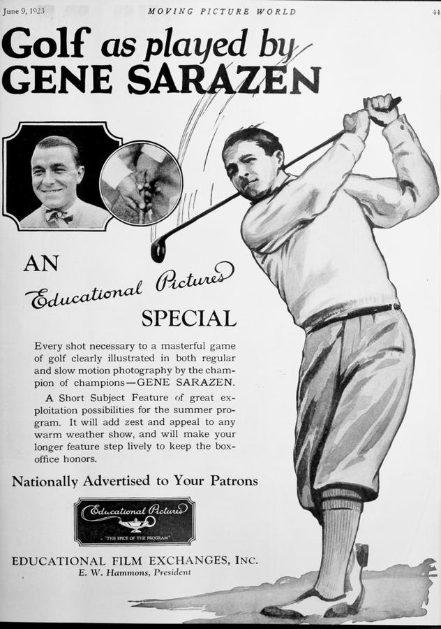 Golf, as Played by Gene Sarazen