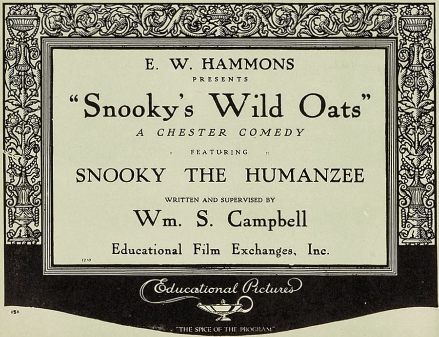 Snooky's Wild Oats