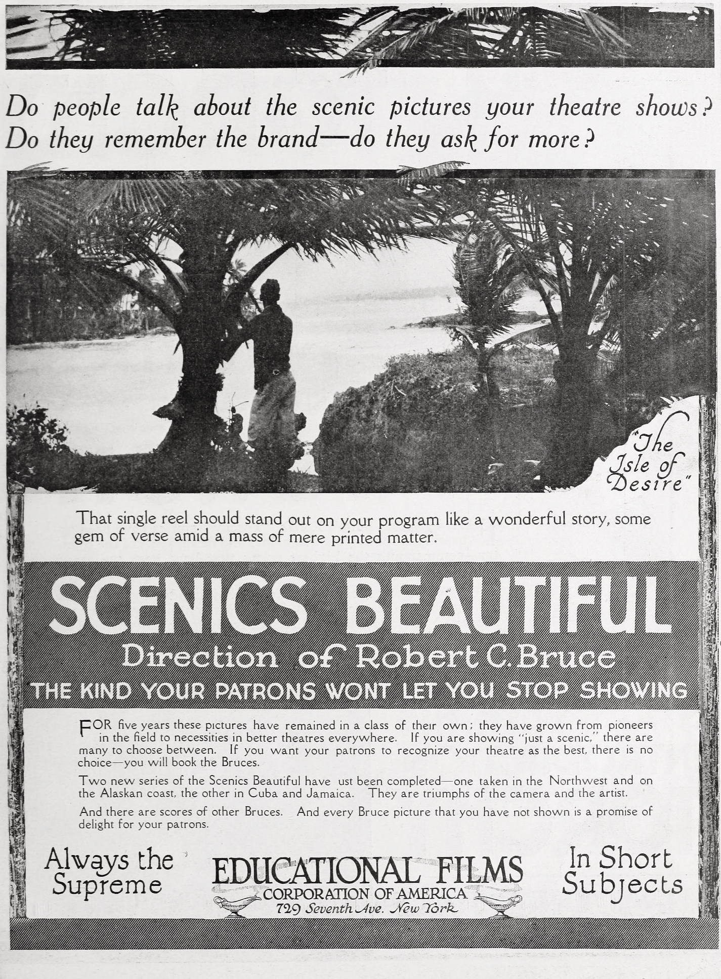 The Isle of Desire scene