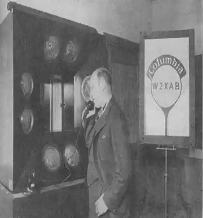 CBS TV Inaugural Broadcast