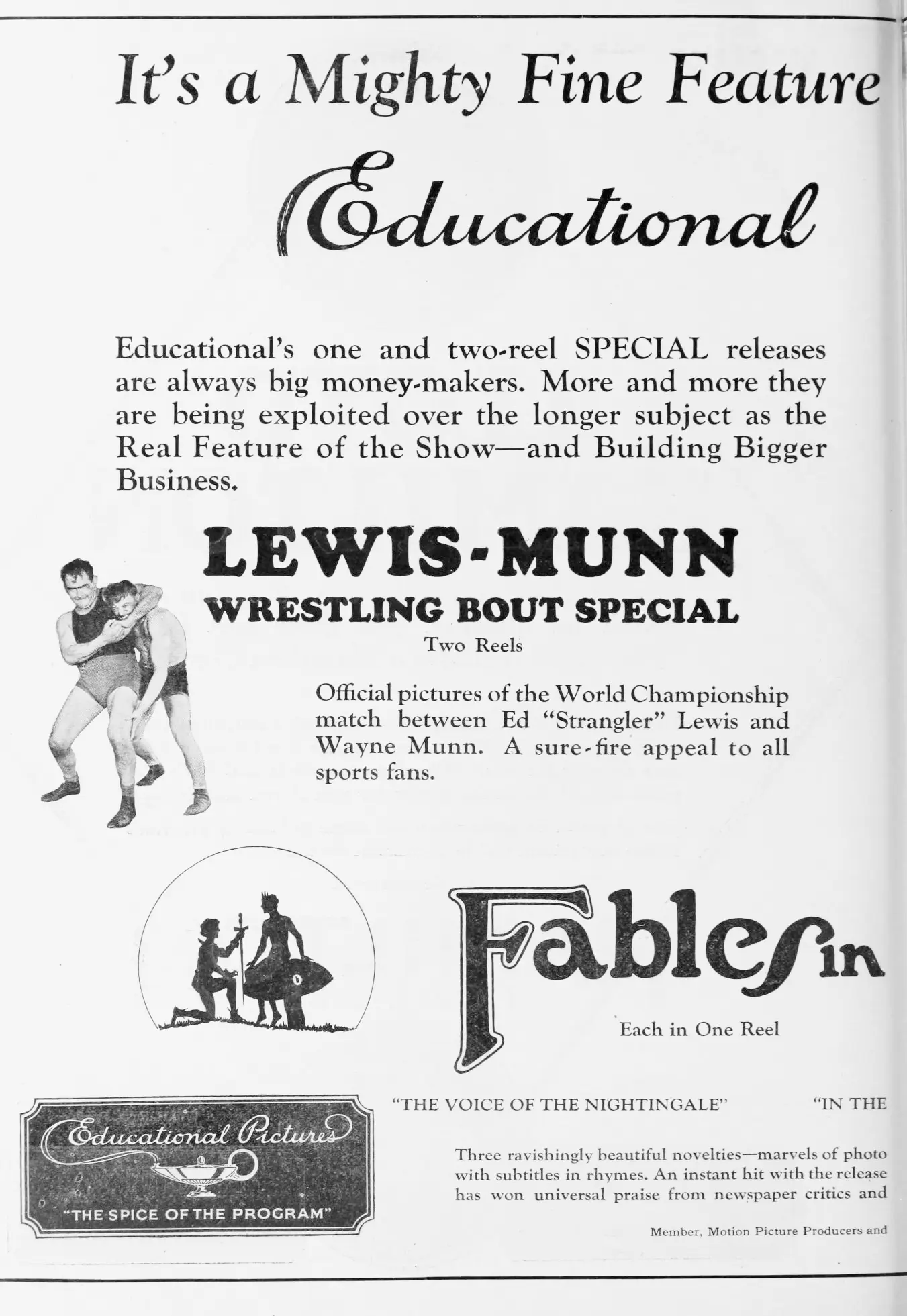 Lewis-Munn Wrestling Bout