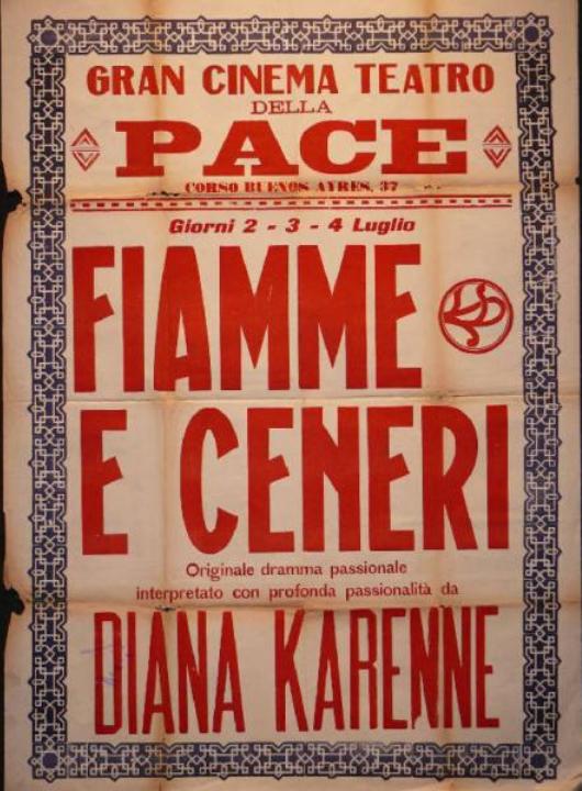La fiamma e la cenere scene