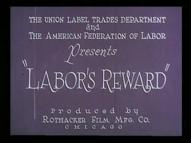 Labor's Reward